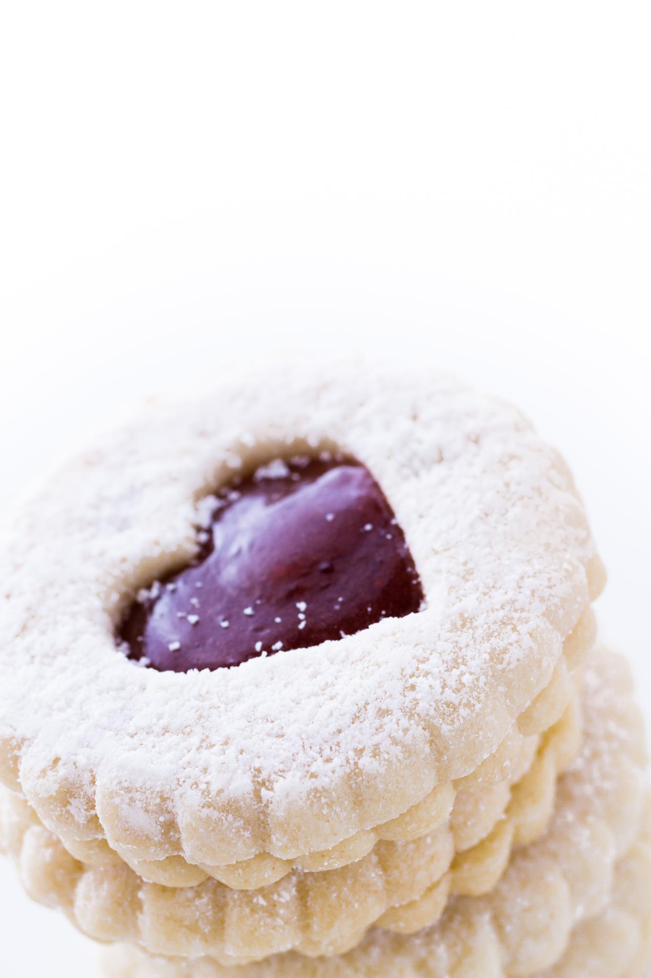 Close-up of glazed pastry